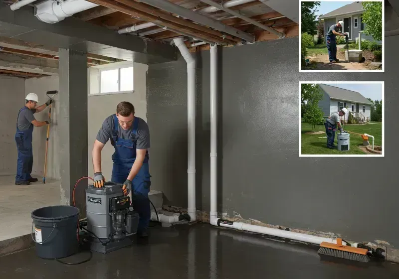 Basement Waterproofing and Flood Prevention process in Angier, NC